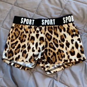 Cheetah print spandex